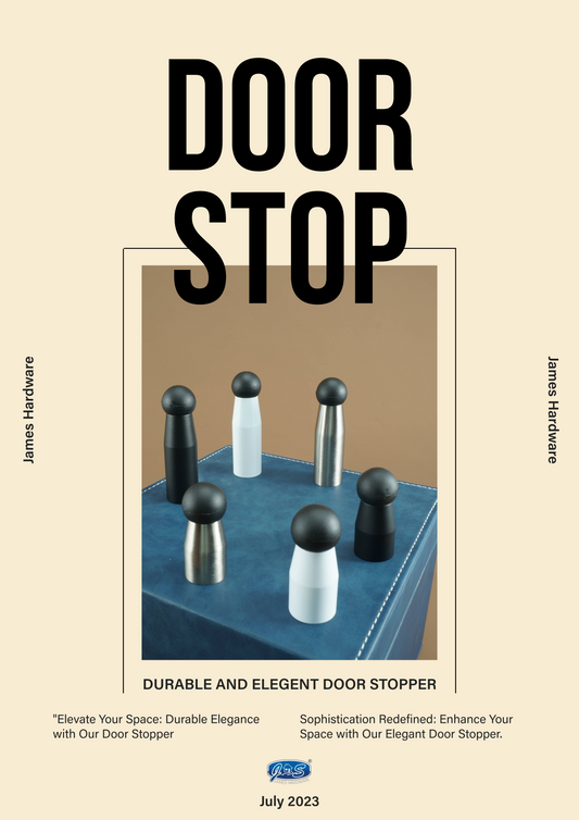 Premium Black and White Door Stoppers